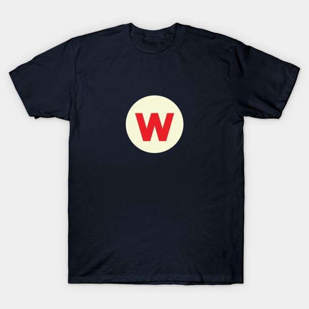 Vintage W Monogram T-Shirt by calebfaires